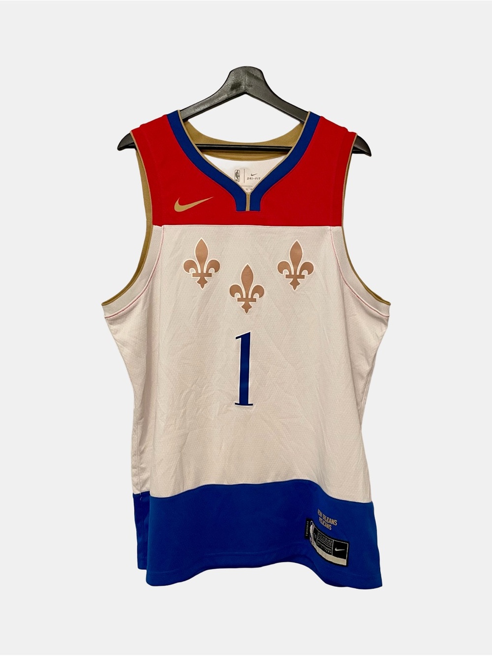 NBA Zion Williamson New Orleans Pelicans Nike City Edition Swingman Jersey XL